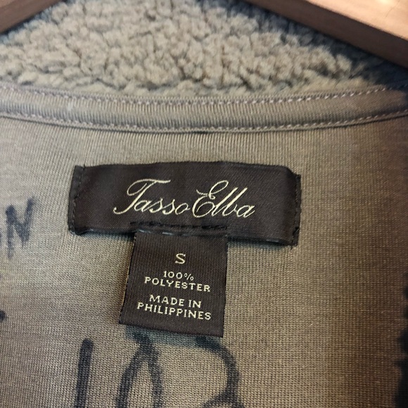 Tasso Elba sz s Gray full zip gray utility vest - Picture 5 of 7